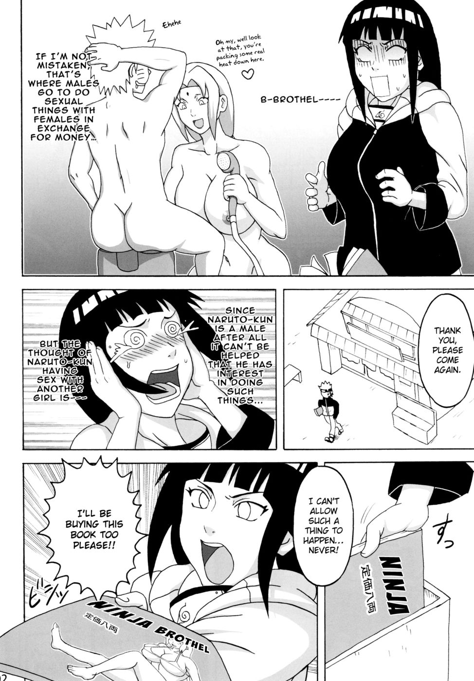 Hentai Manga Comic-v22m-First Time Soap Girl Hinata-Read-3